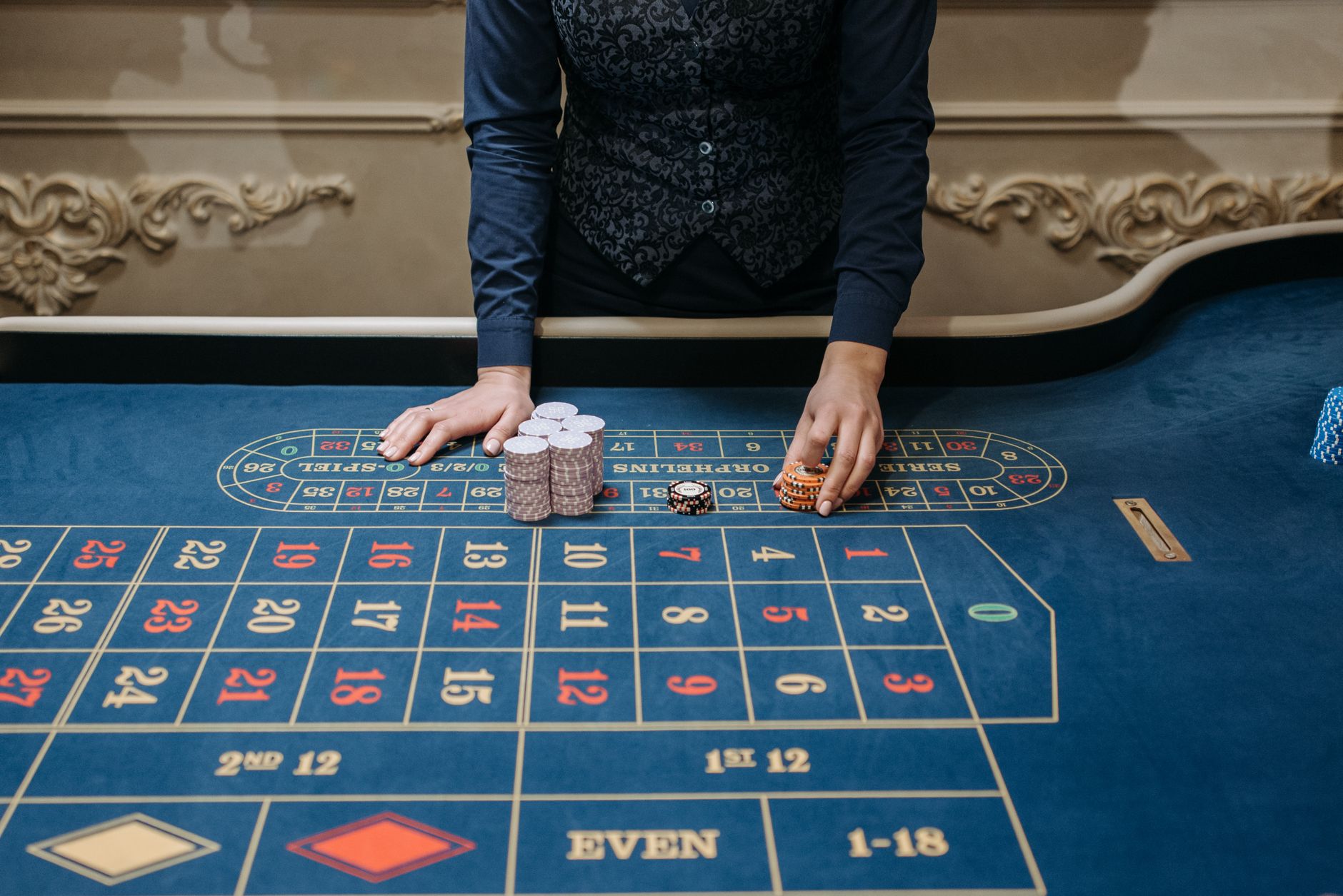 Casino floor at Verdant Pier